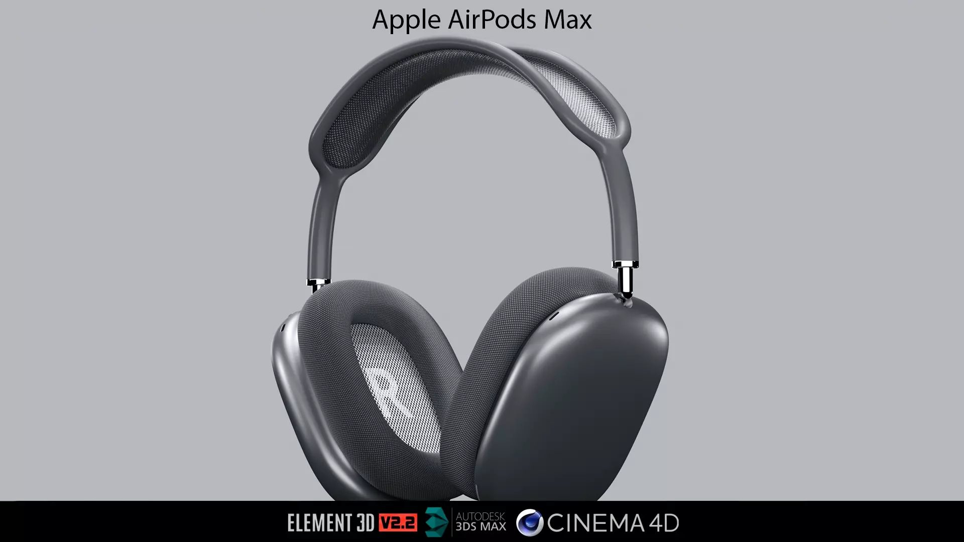 Apple AirPods Max 3D model_0