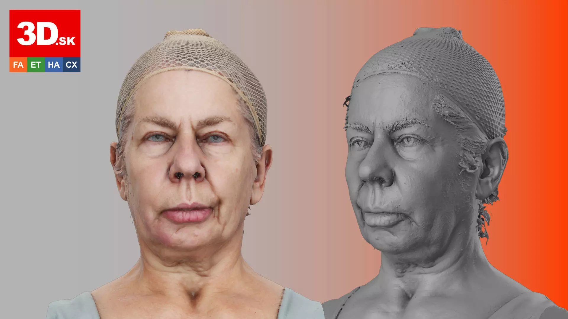 Raw Head Scan Abigail Morris 3D model
