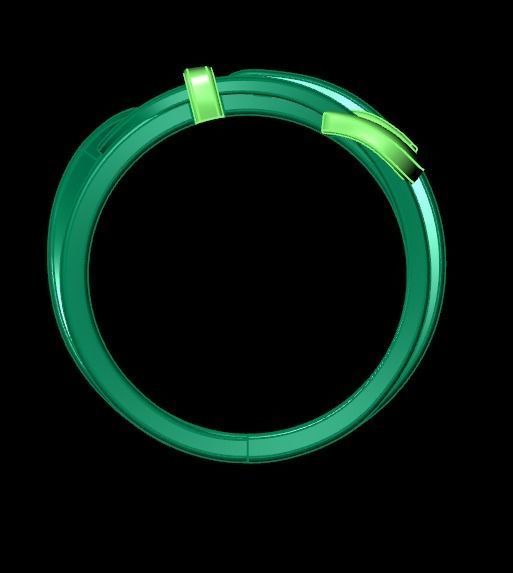 belt ring 3D print model_17