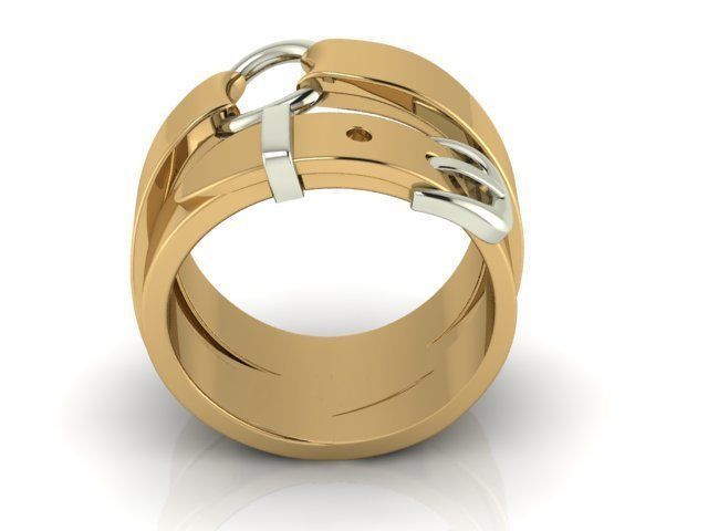 belt ring 3D print model_5