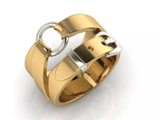 belt ring 3D print model_0