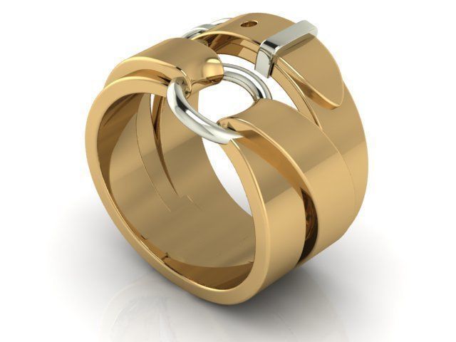 belt ring 3D print model_9