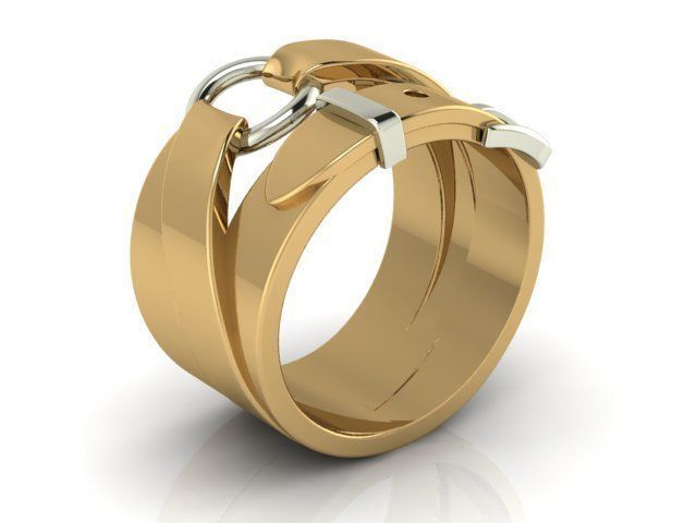 belt ring 3D print model_6