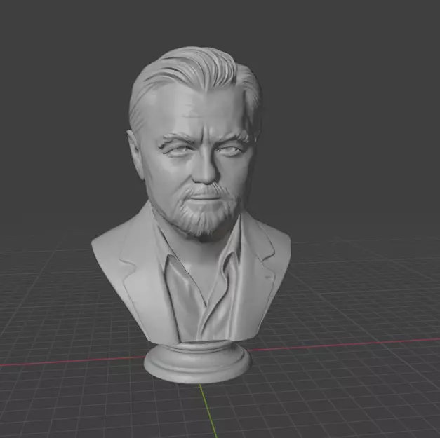 Leonardo DiCaprio 3D print model_16