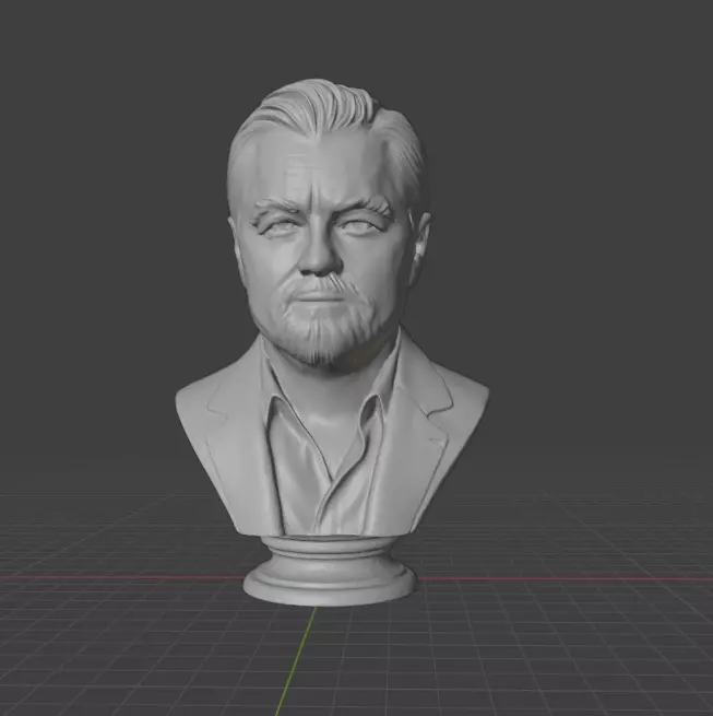 Leonardo DiCaprio 3D print model_2