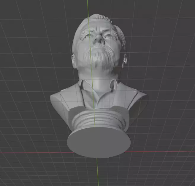 Leonardo DiCaprio 3D print model_11