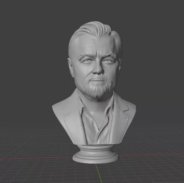 Leonardo DiCaprio 3D print model_15