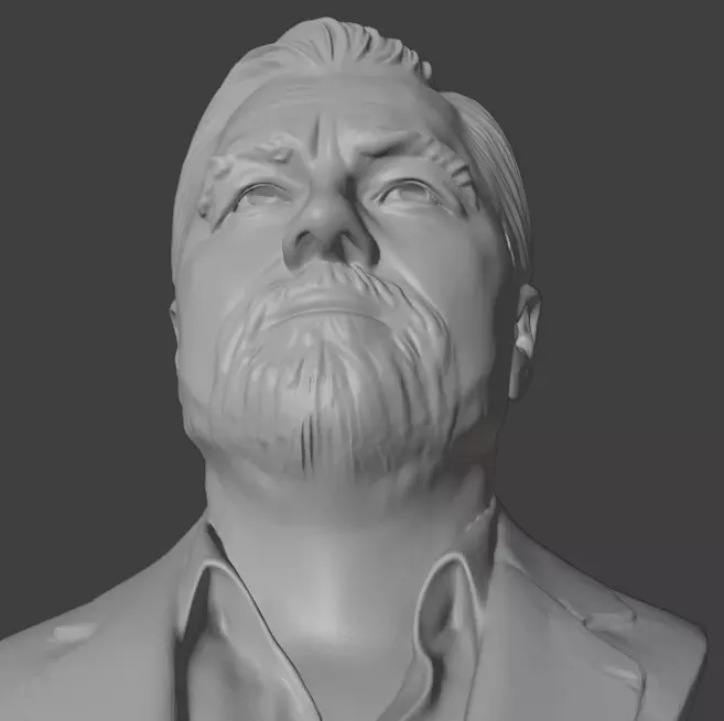 Leonardo DiCaprio 3D print model_10