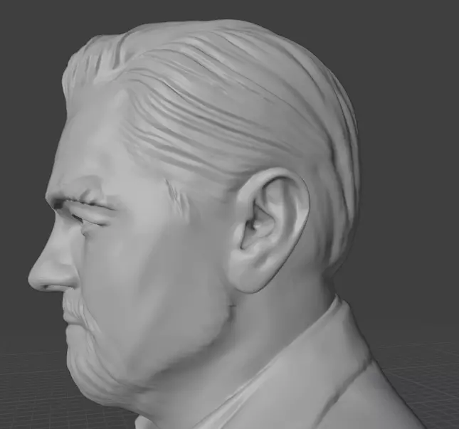 Leonardo DiCaprio 3D print model_9