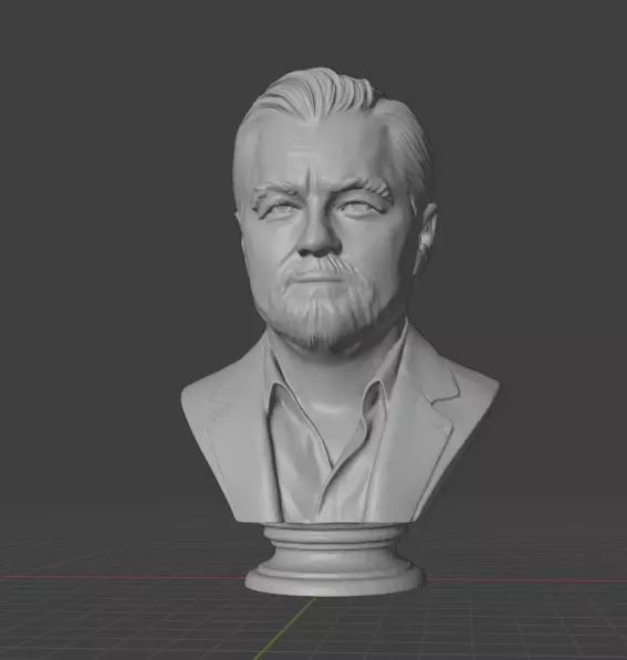 Leonardo DiCaprio 3D print model_17