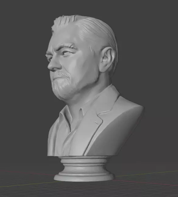 Leonardo DiCaprio 3D print model_4