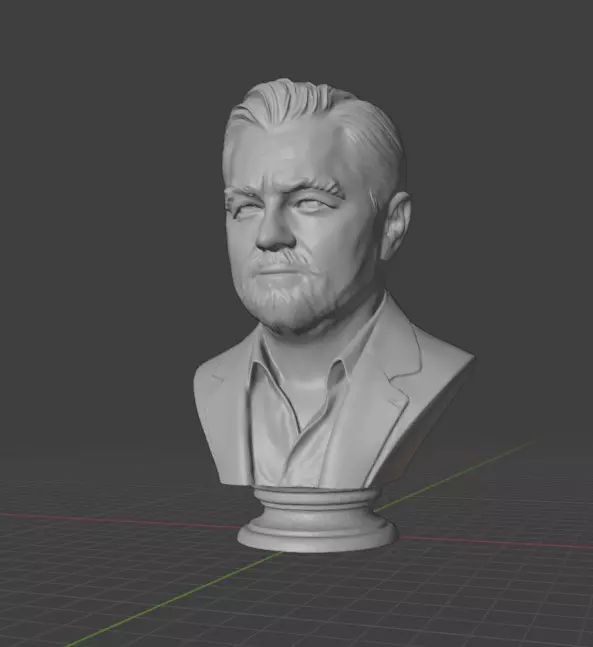 Leonardo DiCaprio 3D print model_19