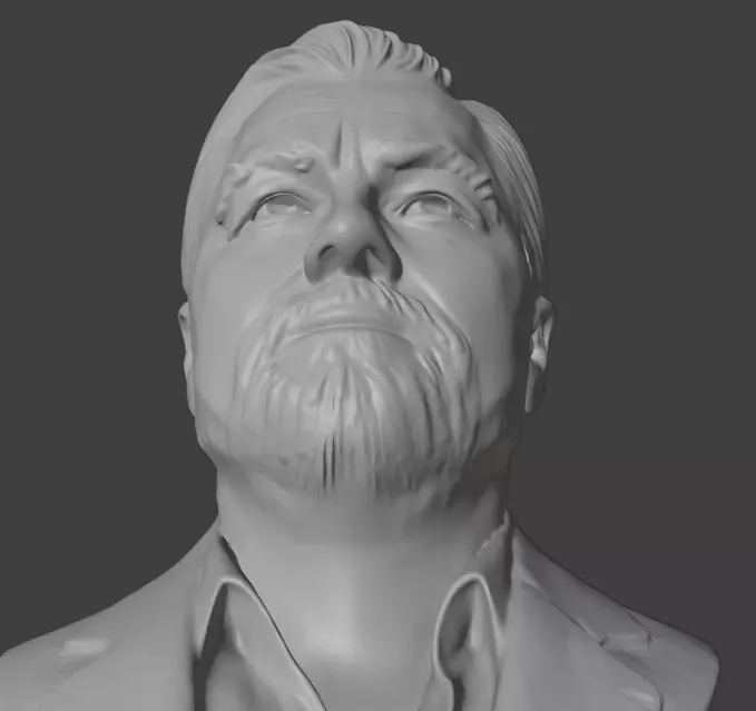 Leonardo DiCaprio 3D print model_7
