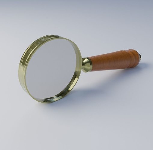 Magnifying glass 3D model