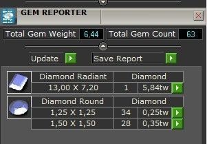 luxury engagement ring with a large radiant stone 276 3D print model_5