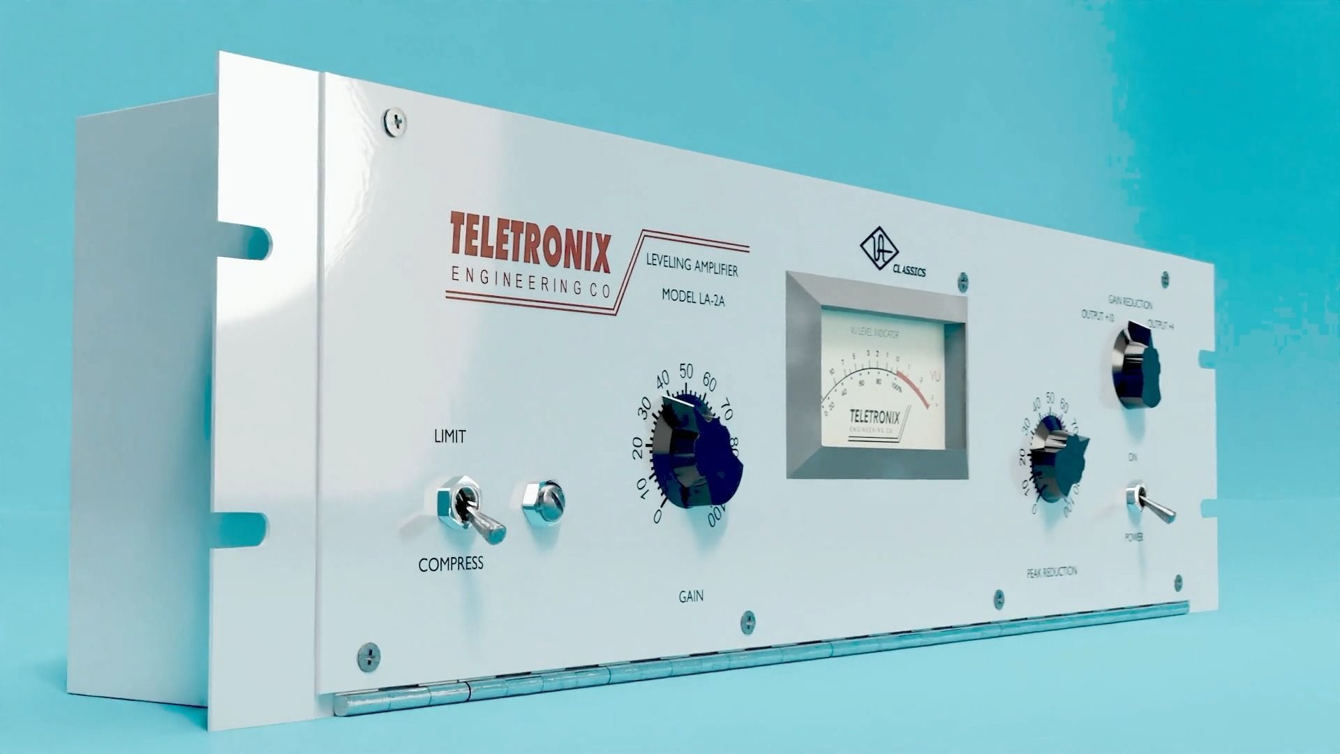 Universal Audio LA-2A 3D model_2