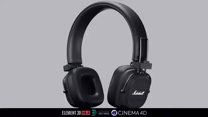 Marshall Major IV  3D model