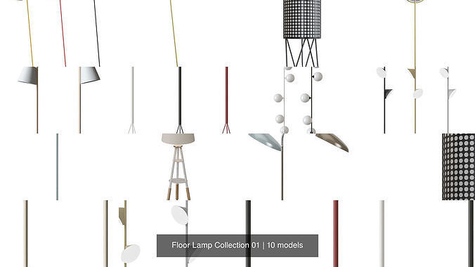 Floor Lamp Collection 01 