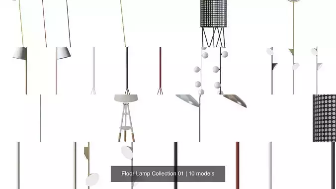 Floor Lamp Collection 01 