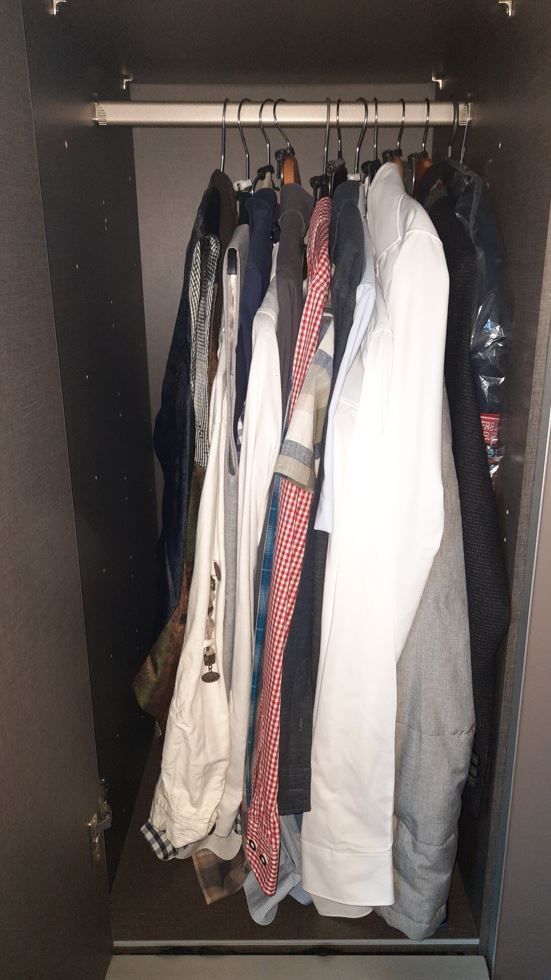 Space saver for your clothes in the wardrobe 3D print model_2