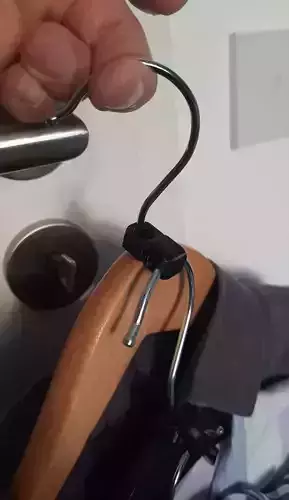 Space saver for your clothes in the wardrobe  3D print model