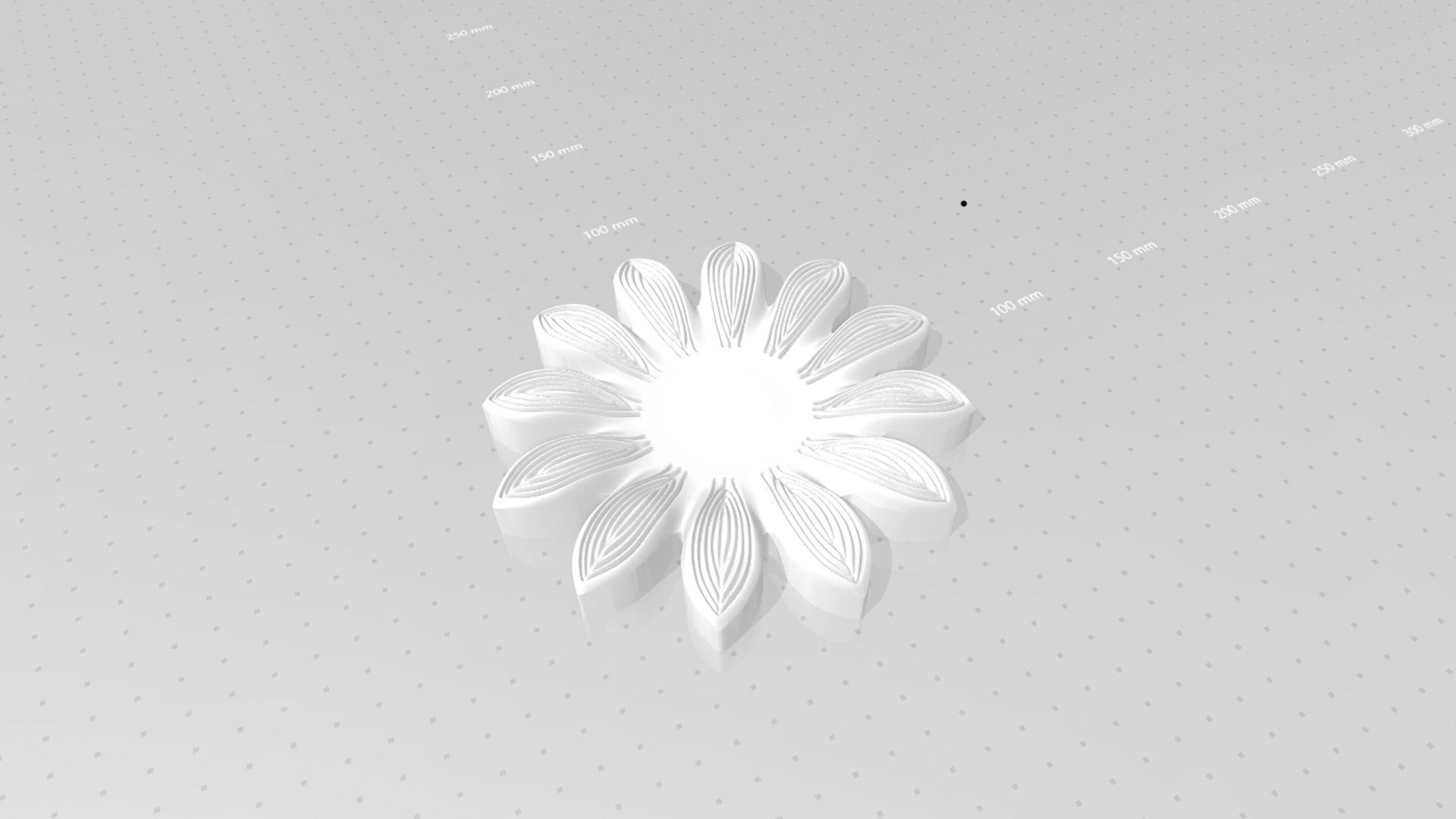 Sunflower 12 Petal C - Molding Arrangement EVA Foam Craft 3D print model_13