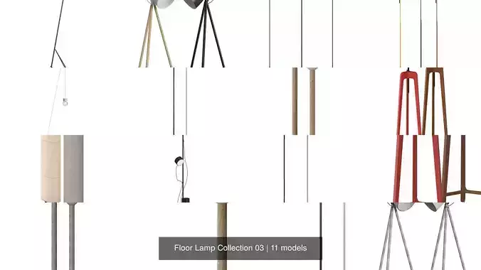 Floor Lamp Collection 03