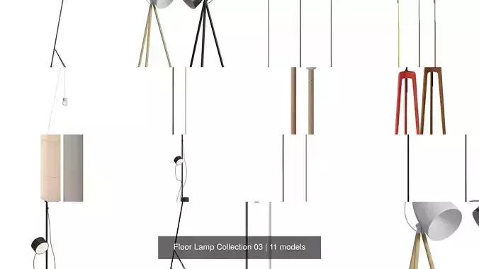 Floor Lamp Collection 03