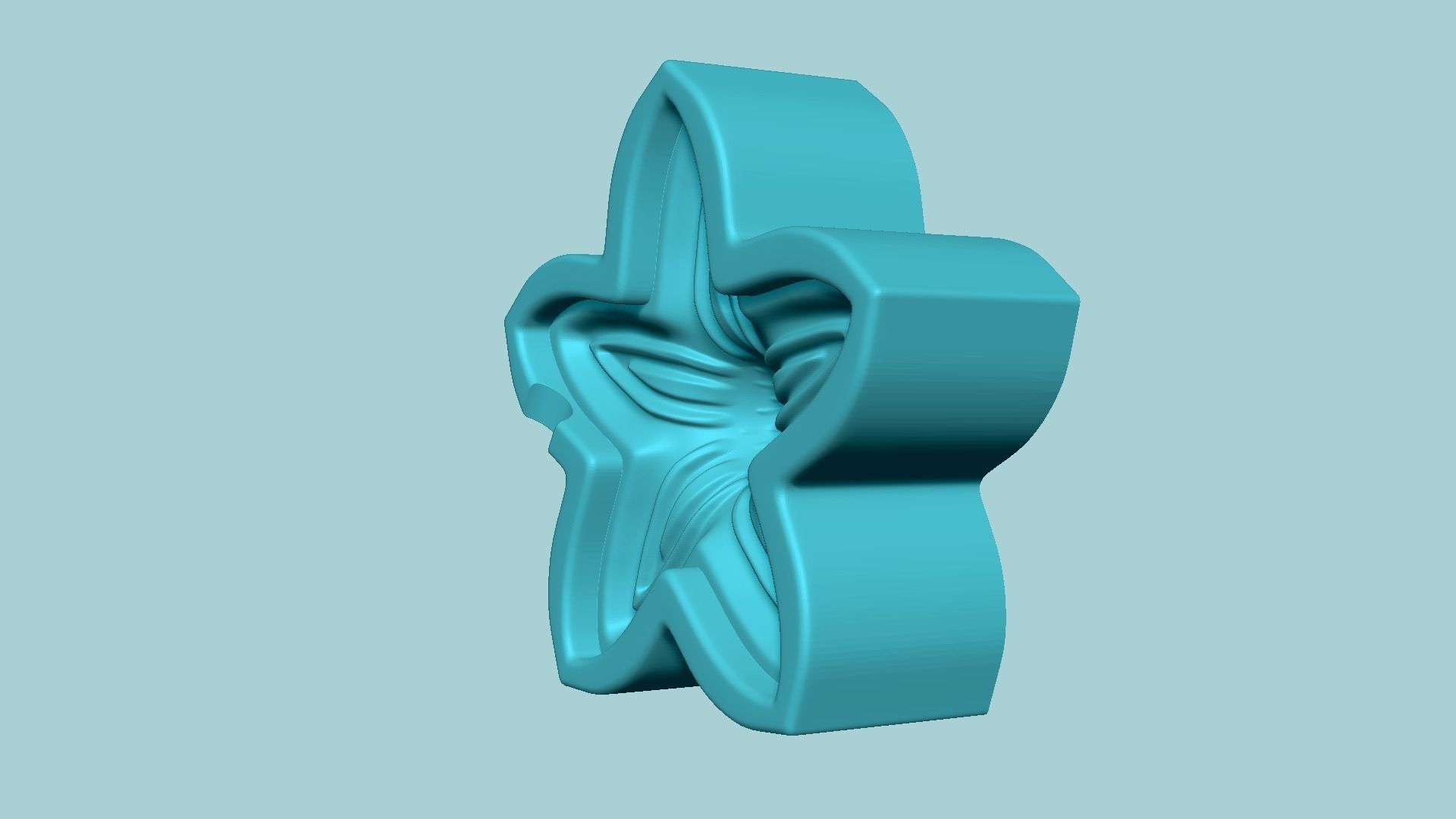 Mexican Sepal - Molding Arrangement EVA Foam Craft 3D print model_11