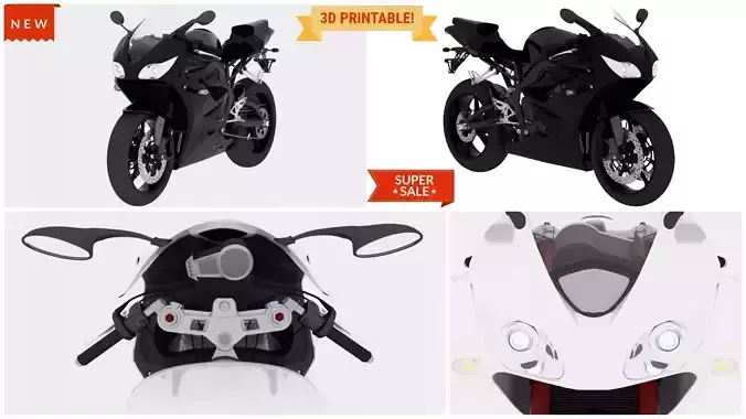 NEW RACING MOTORCYCLE - 2 in 1 AWESOME PACK