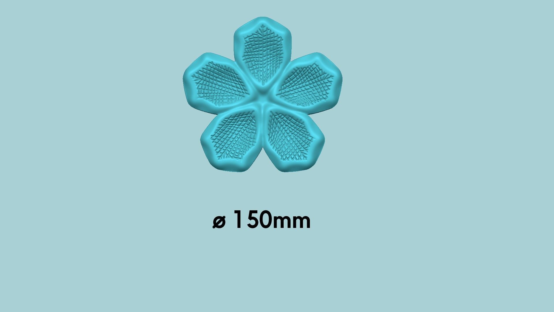 Large Rose - Molding Arrangement EVA Foam Craft 3D print model_18