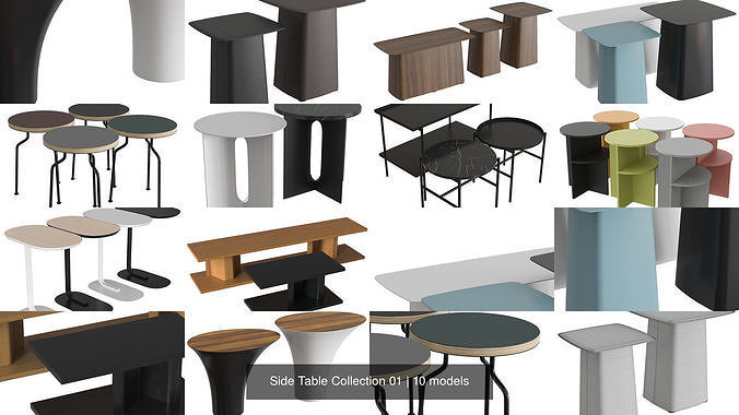 Side Table Collection 01 