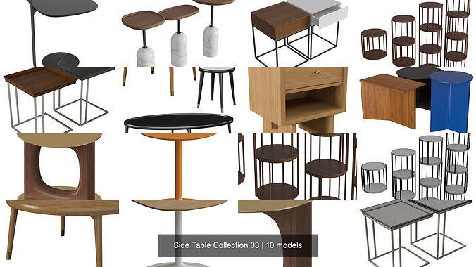 Side Table Collection 03 