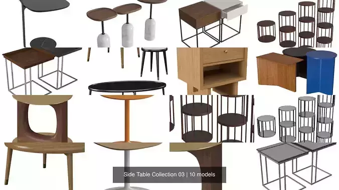 Side Table Collection 03