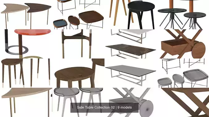 Side Table Collection 02