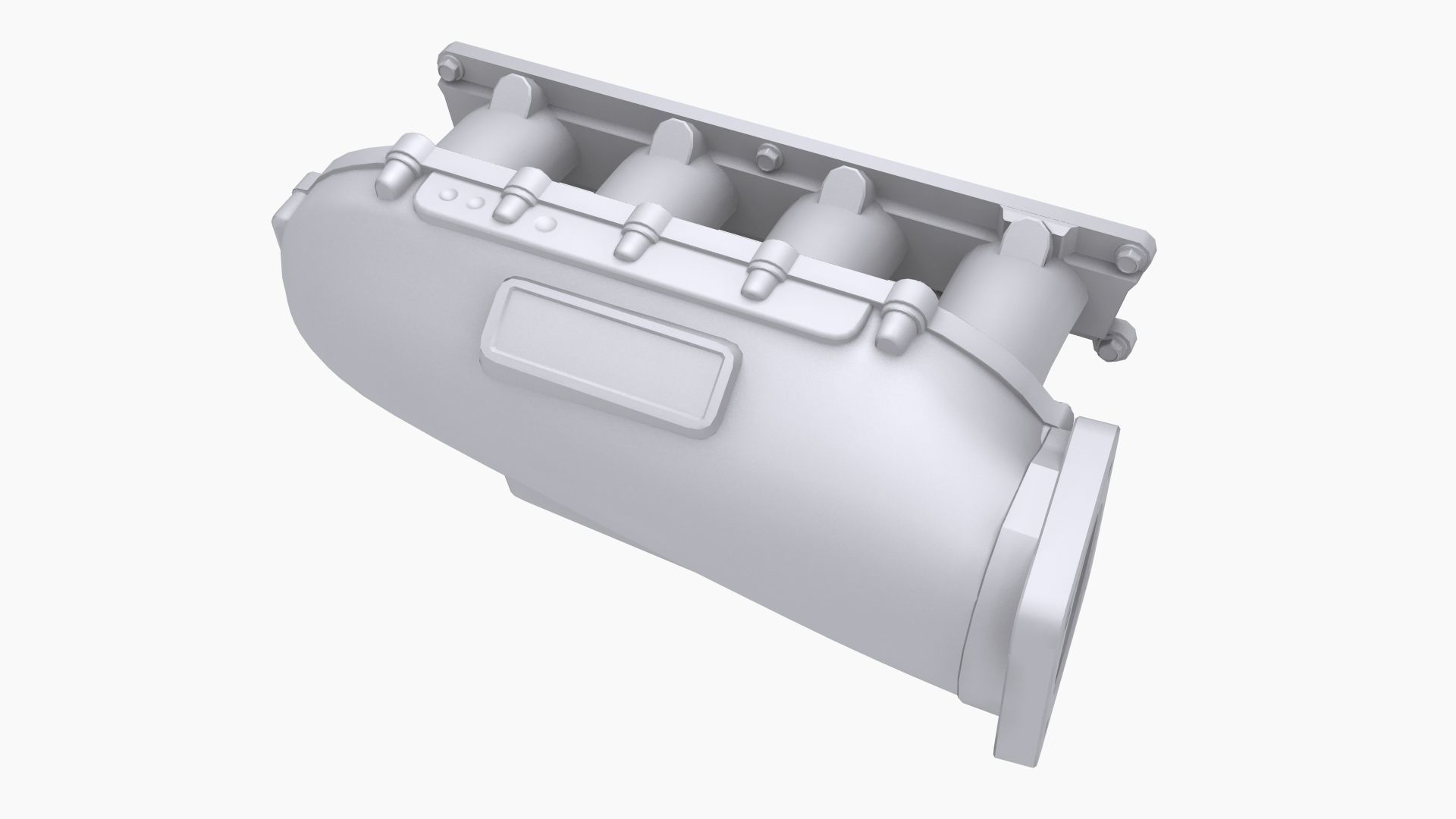 Skunk2 K20A2 Ultra Race Intake Manifold Low-poly 3D model_10