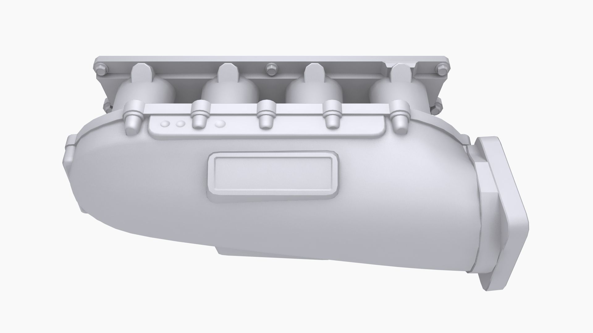 Skunk2 K20A2 Ultra Race Intake Manifold Low-poly 3D model_9
