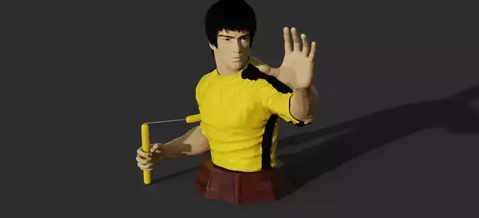 Bruce lee game of death bust