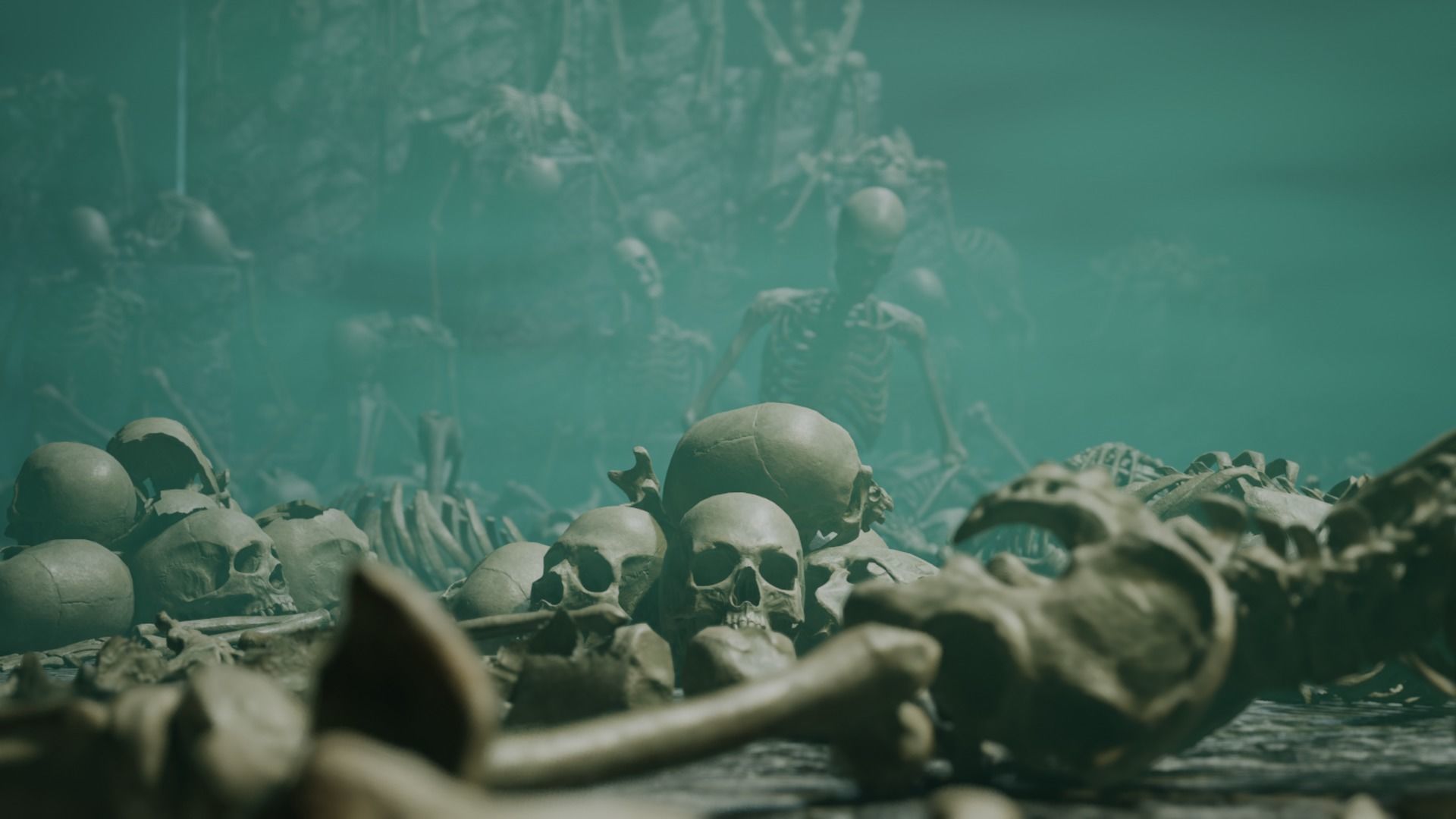 Skeleton Ultimate Pack Low-poly 3D model_7