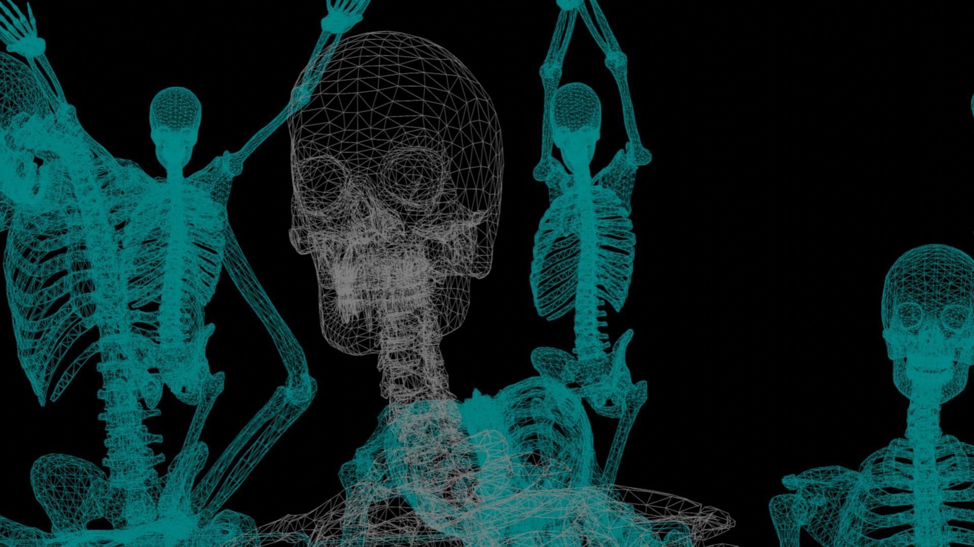 Skeleton Ultimate Pack Low-poly 3D model_20