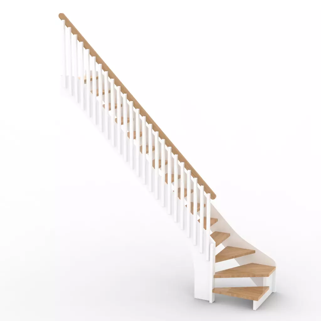 stairs 100 3D model_0