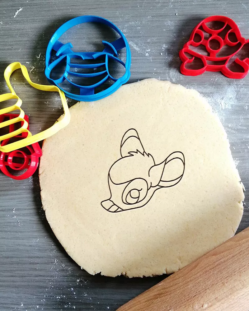 Bambi Disney Cookie Cutter 3D print model