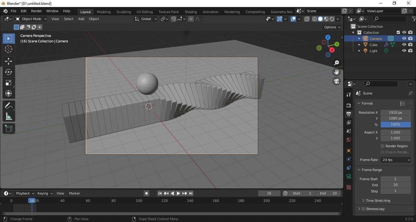 3D Rolling egg on edge of metal railing 3D model_2