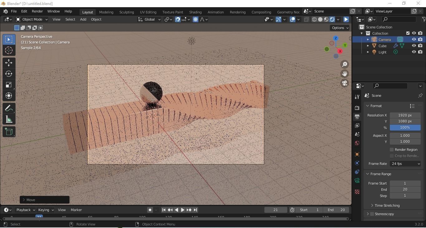 3D Rolling egg on edge of metal railing 3D model_3