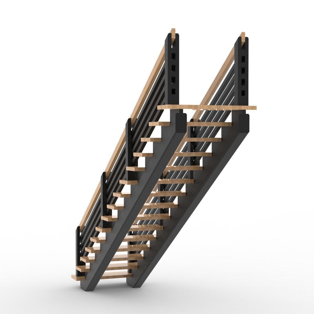 stairs 111 3D model_3