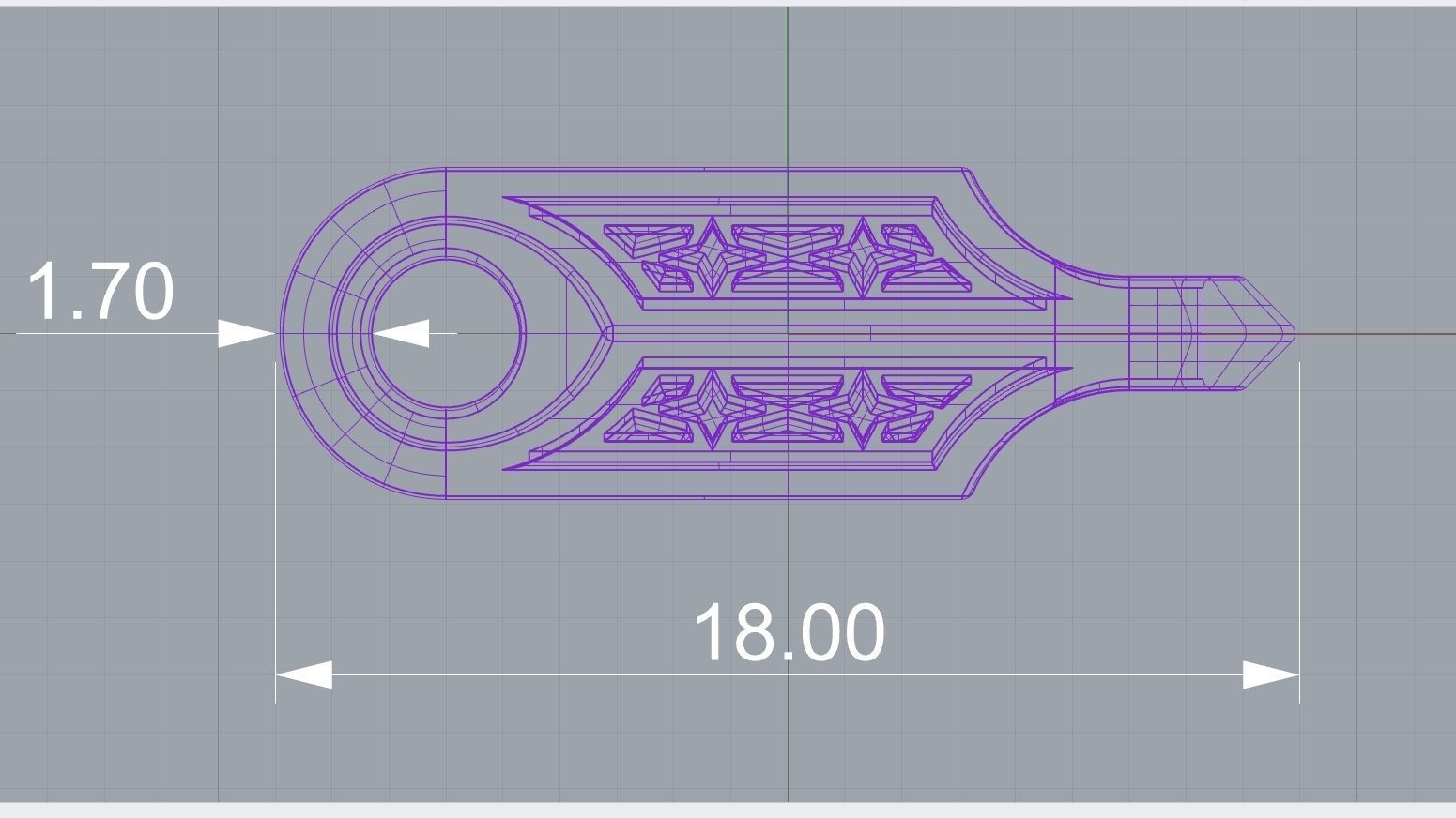 Chain model 01 3D print model_12