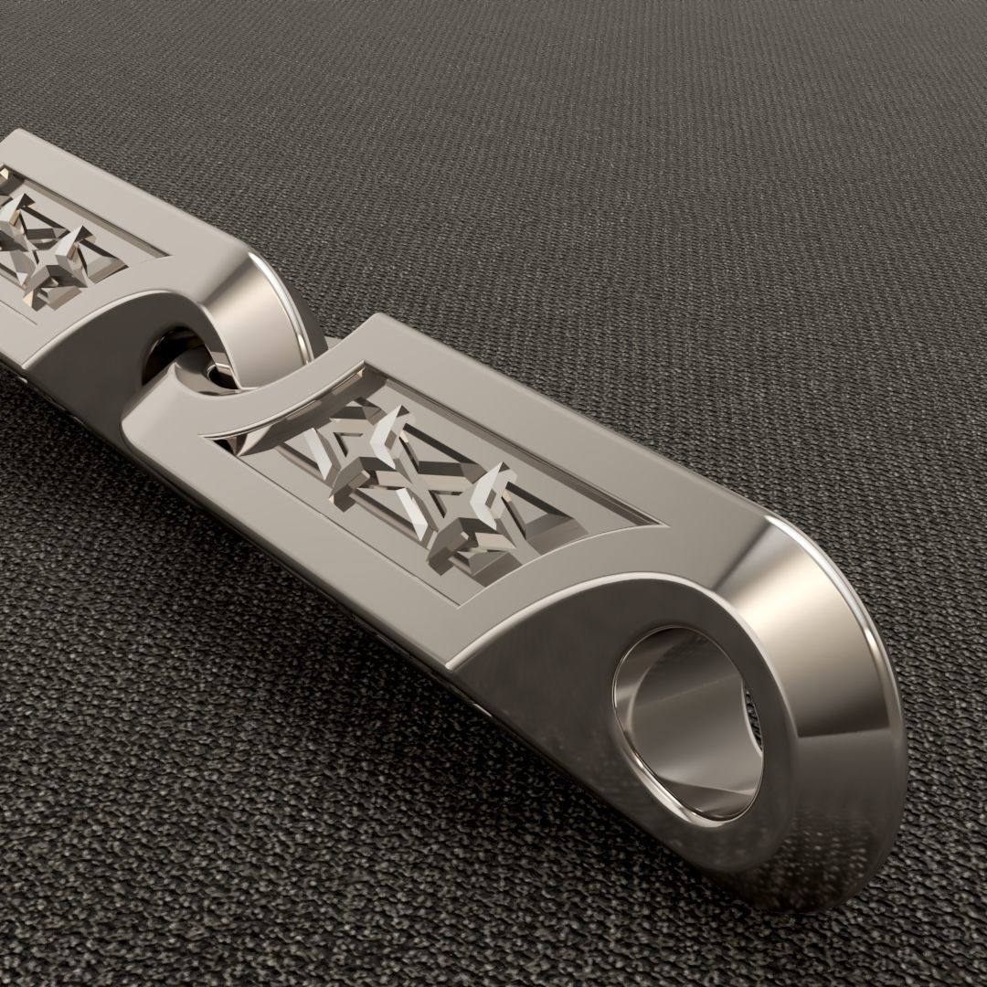 Chain model 01 3D print model_1