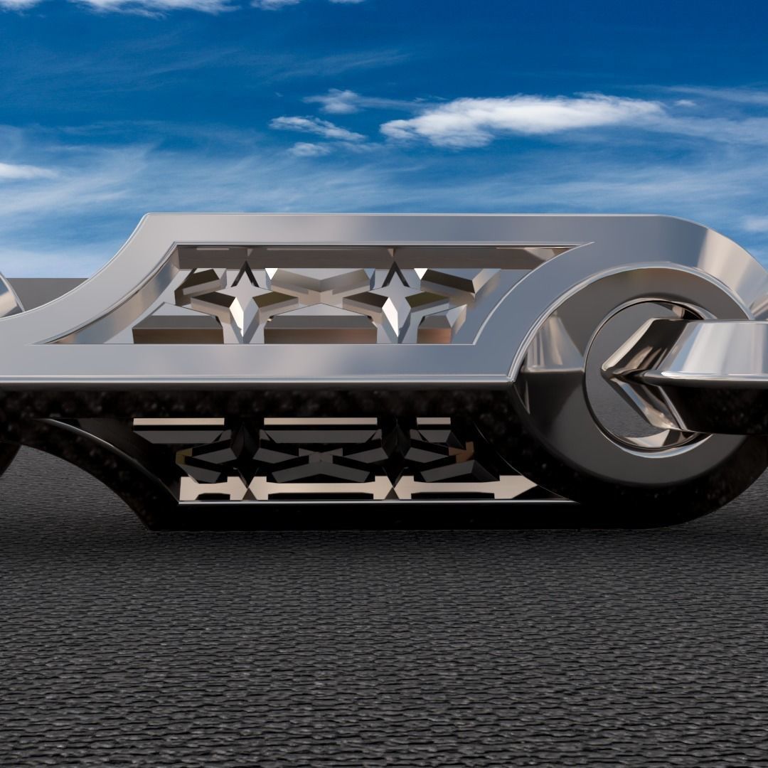 Chain model 01 3D print model_5