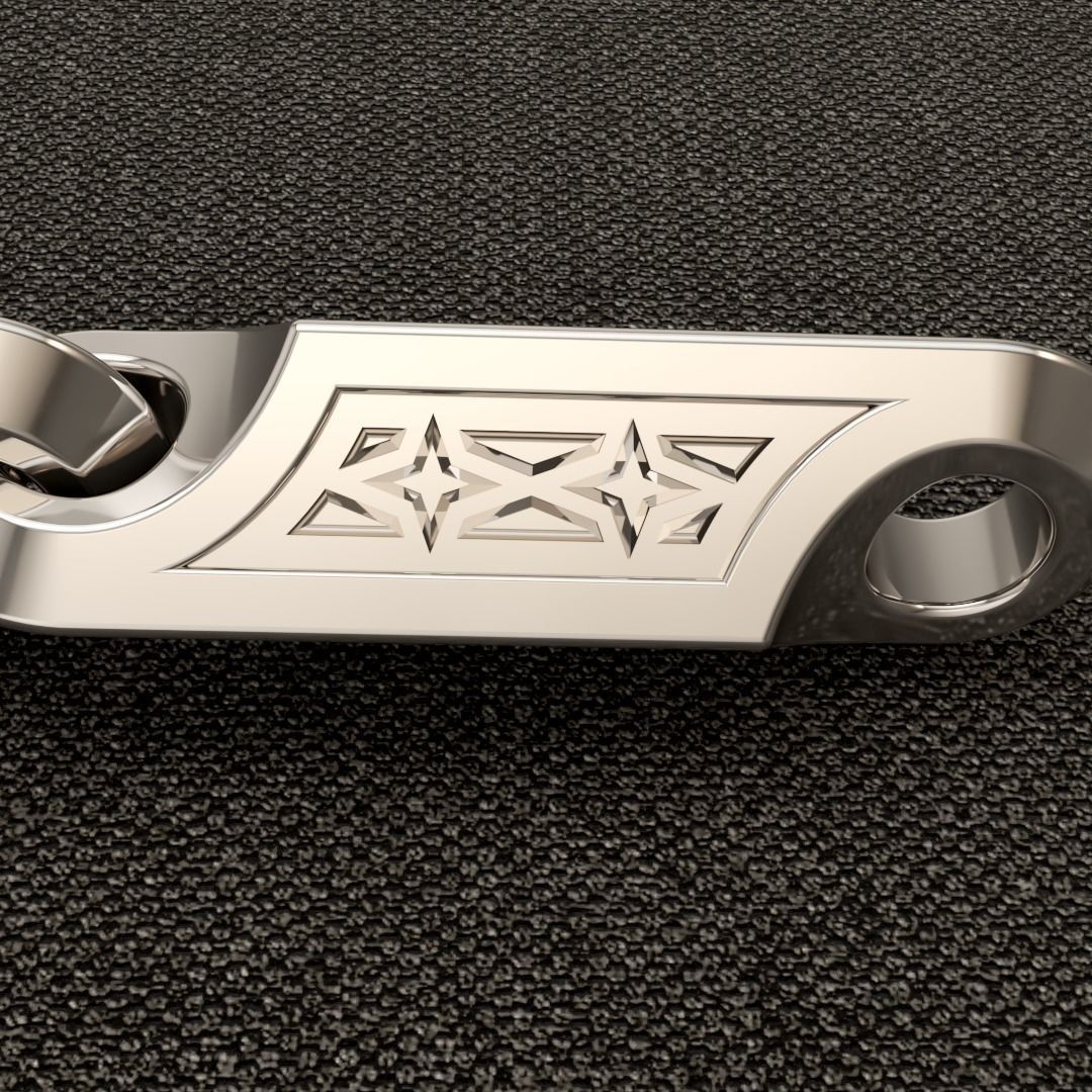 Chain model 01 3D print model_4