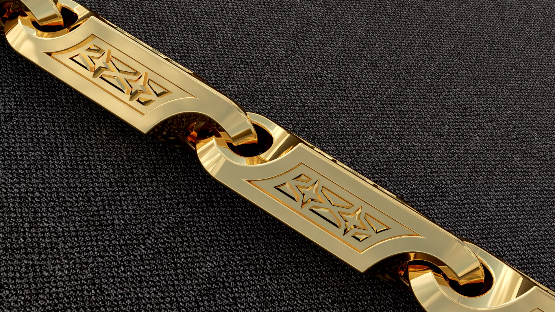 Chain model 01 3D print model_0